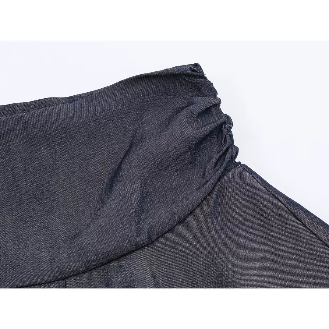 Jupe Pantalon Culotte à Volants Superposés 
