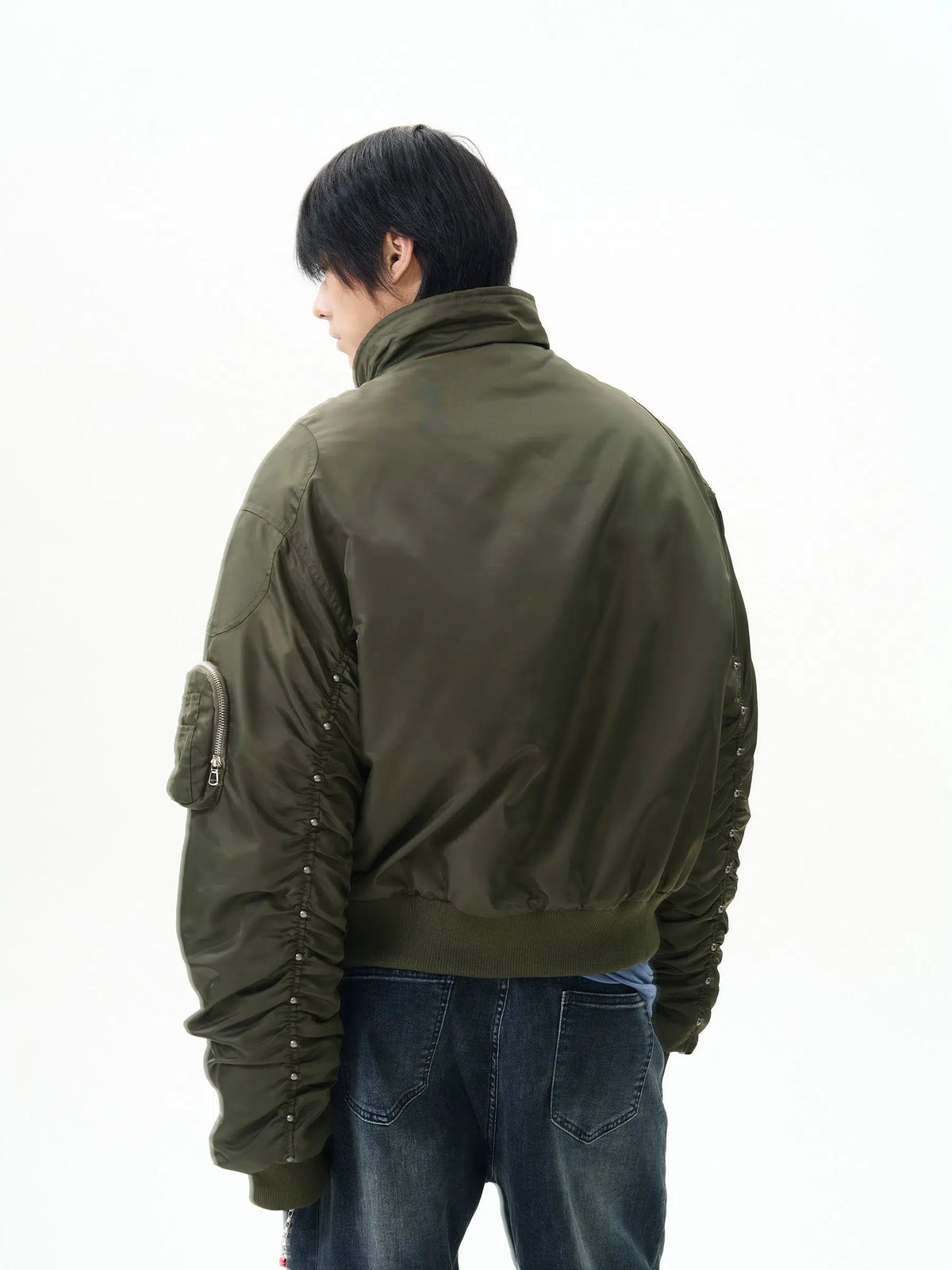 Green Insulated Pilot Jacket