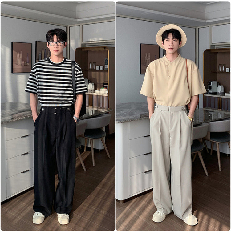Casual Wide-Leg Pants