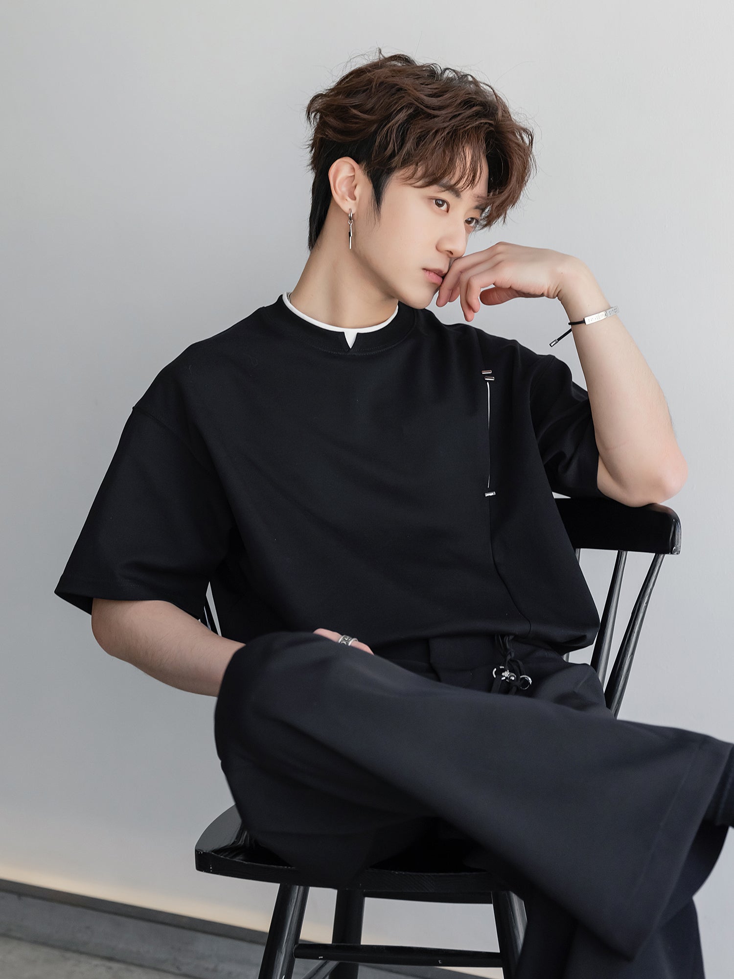 Loose Fit Crew Neck T-shirt