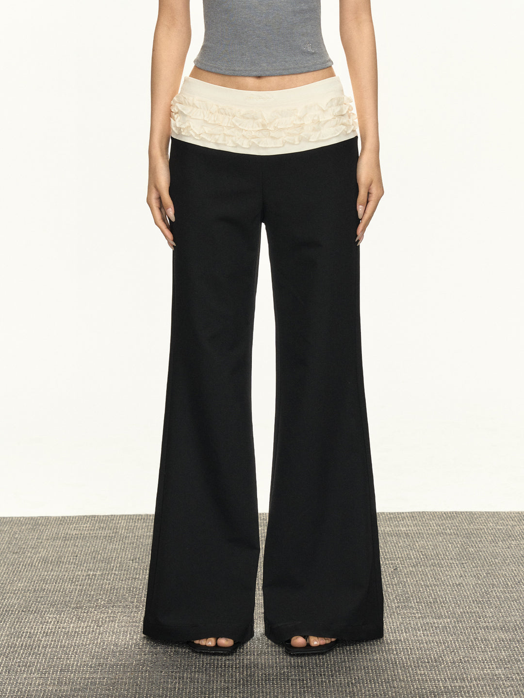 Wide-Leg Ballet Pants