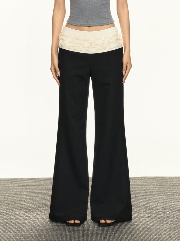 Wide-Leg Ballet Pants