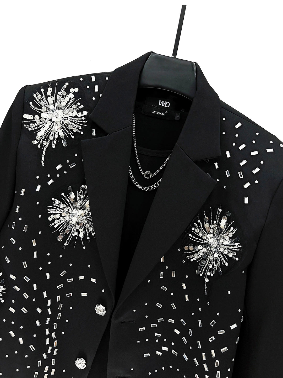 Embroidered Embellished Short Jacket
