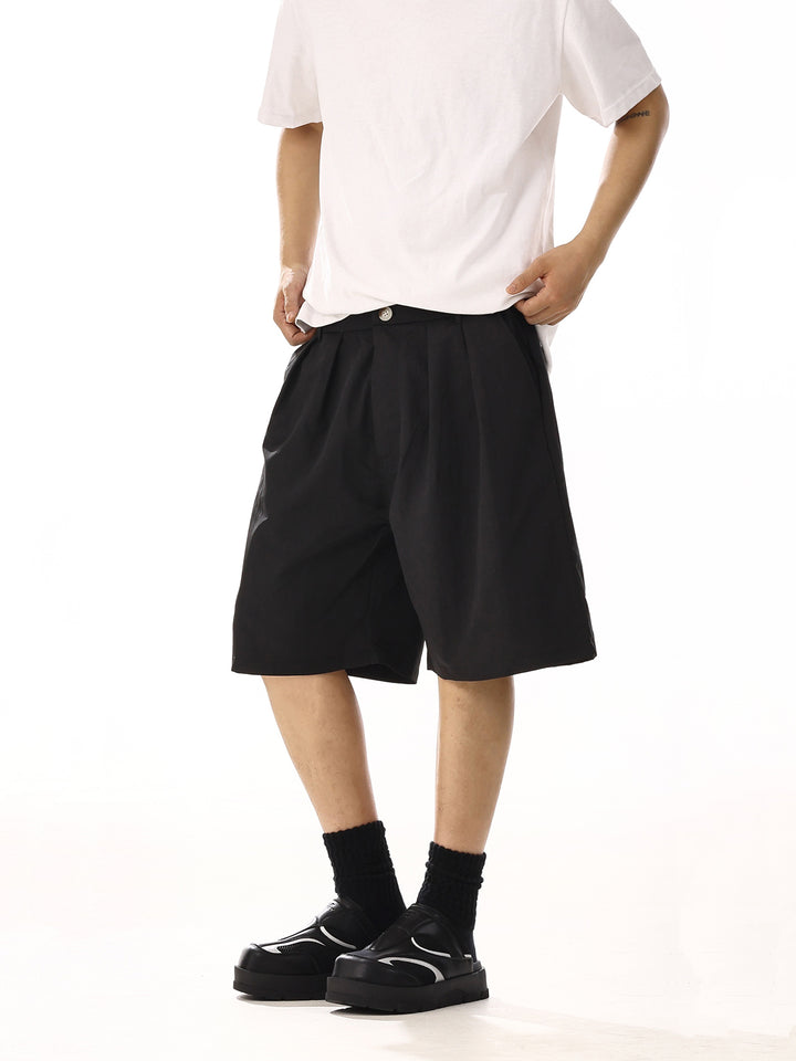 Black Loose Fit Shorts