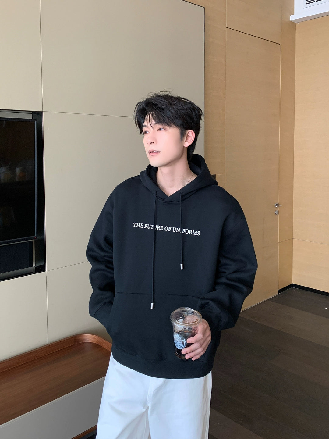 Loose Fit Hooded Sweatshirt