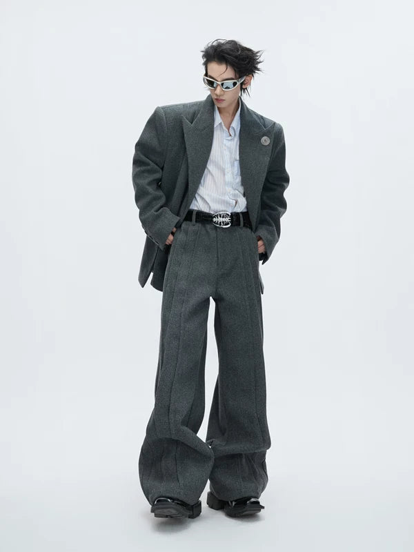 Wool Suit Jacket and Pants (sold separately)