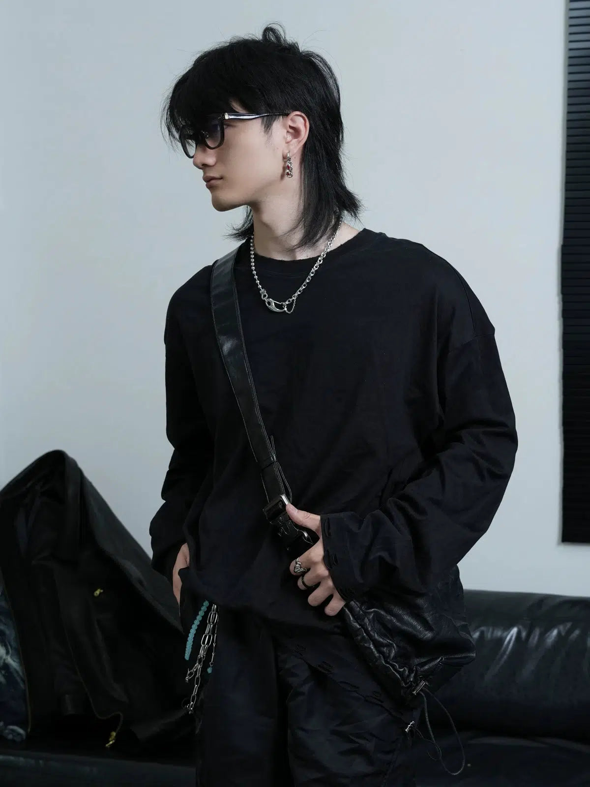 Double-Layer Titanium Steel Necklace