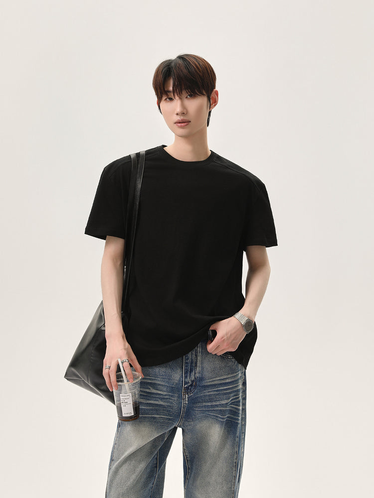 Loose Fit Round Neck T-Shirt