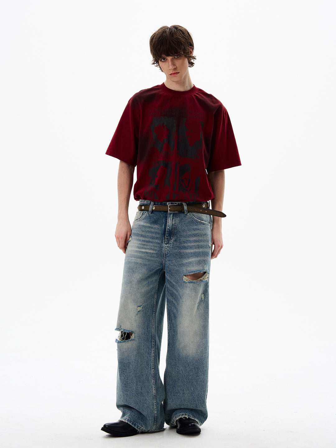 Graphic Print Short Sleeve Casual T-Shirt