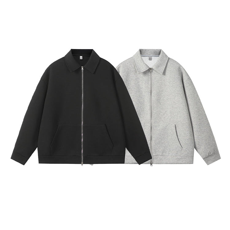 Zip-up volná bunda 
