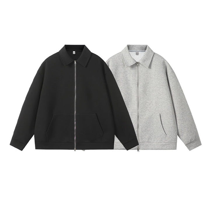 Zip-up volná bunda 