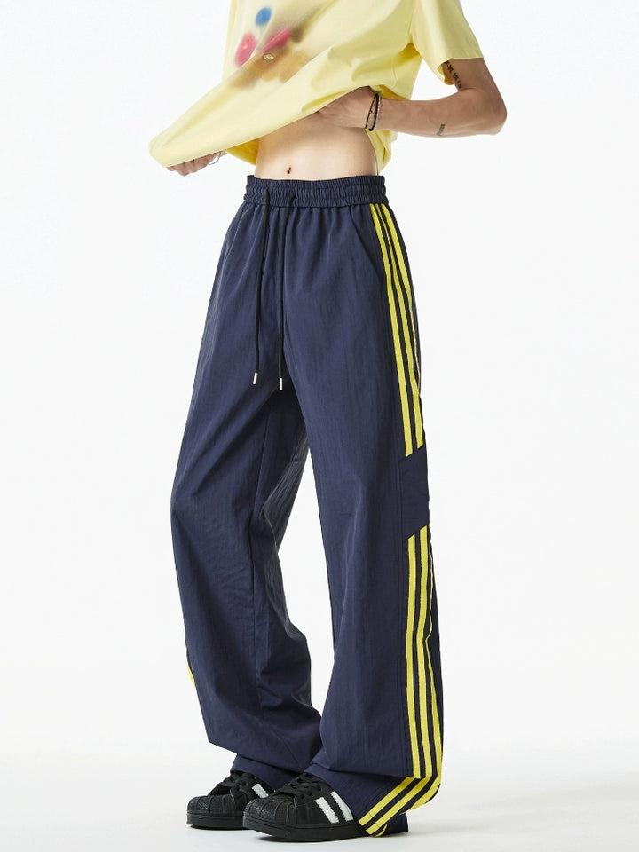 Wide-Leg Casual Street Pants