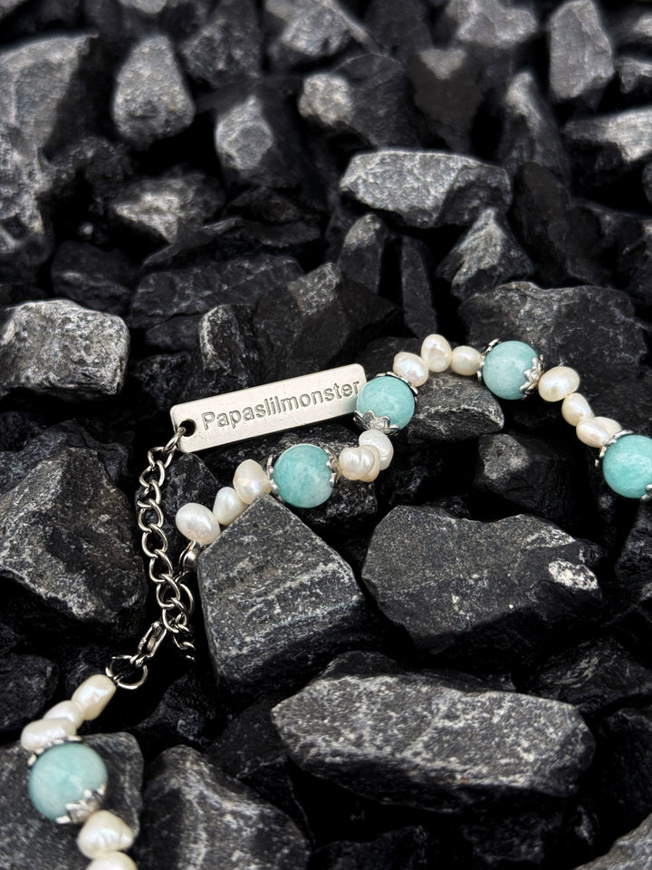 Shell Pearl Natural Stone Necklace