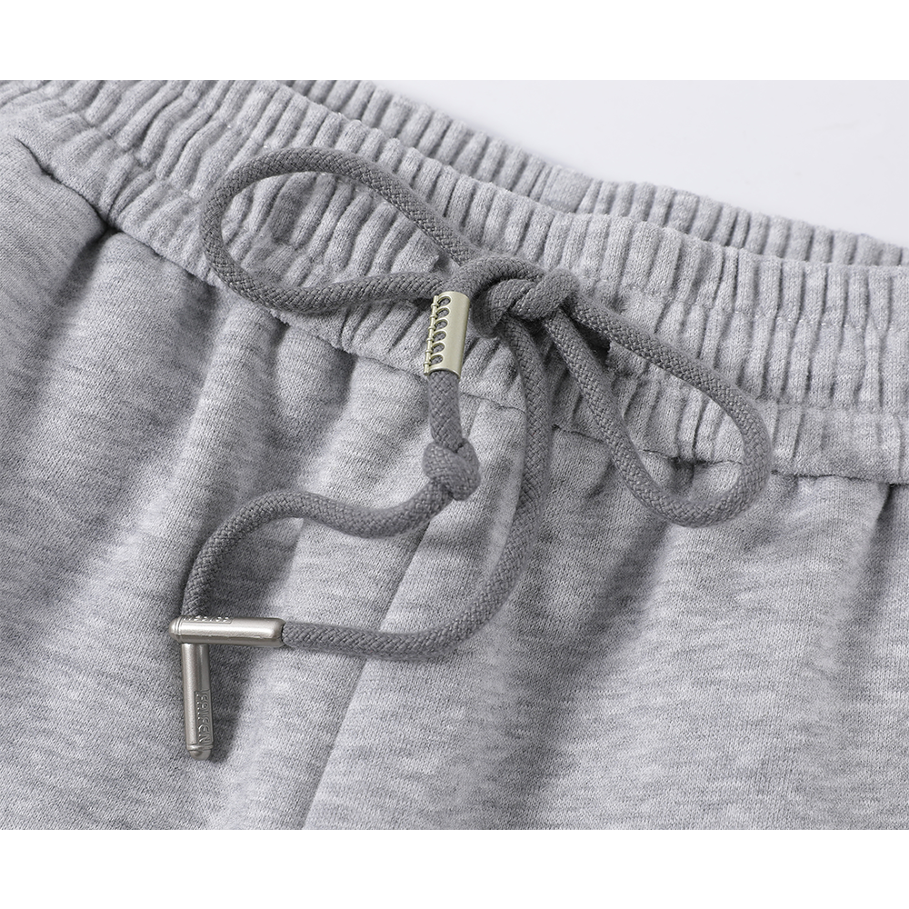 Wide-Leg Drawstring Casual Sweatpants