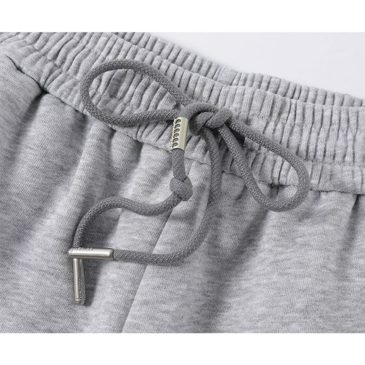 Wide-Leg Drawstring Casual Sweatpants