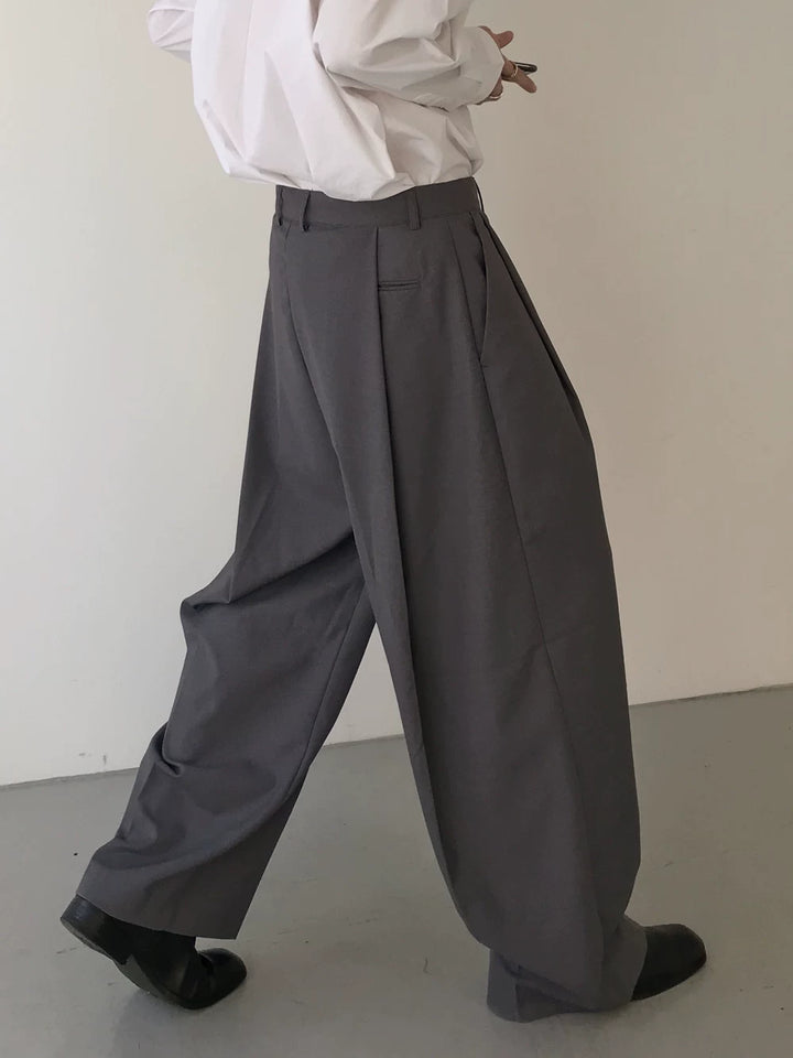 Minimalist Loose Straight Leg Pants