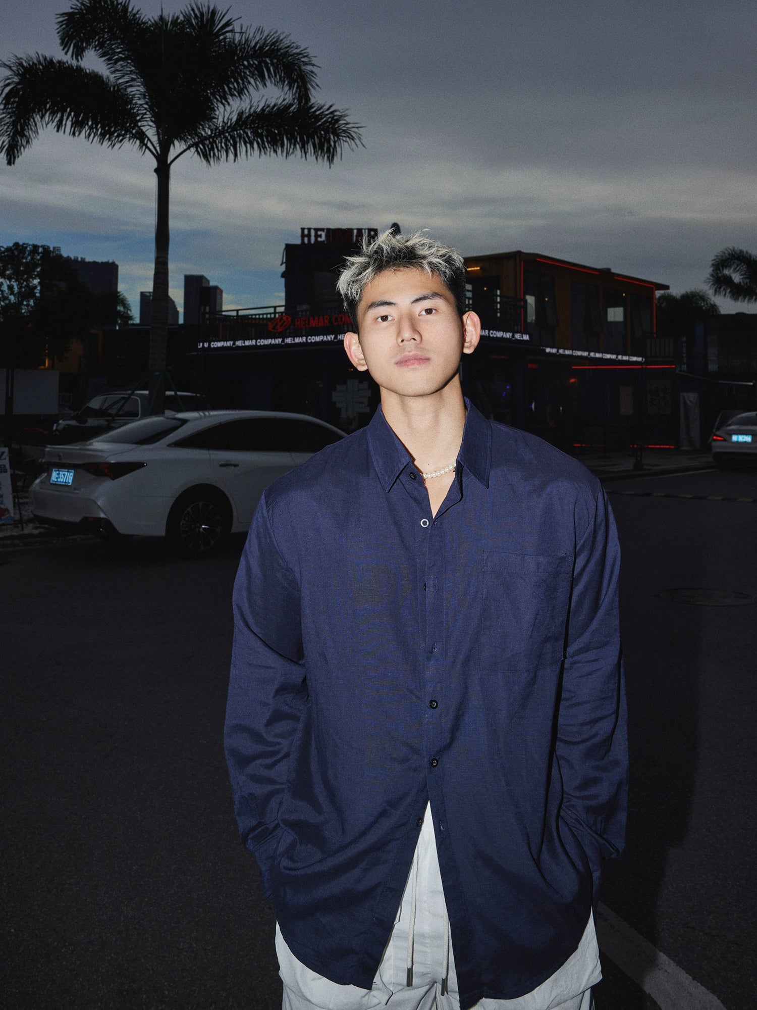 Linen Casual Loose Long-Sleeve Shirt