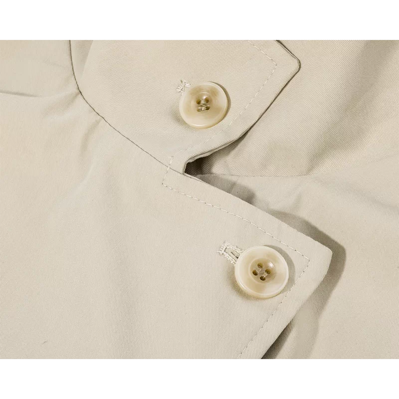 Korean Style Long Commuter Trench Coat