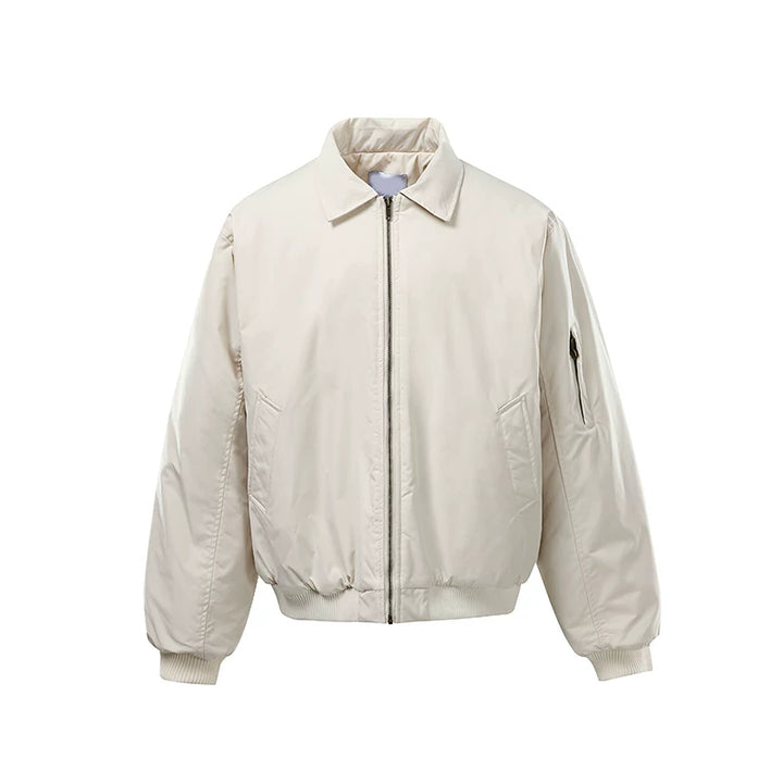 Vinter Løs-Fit Polstret Pilotjakke 