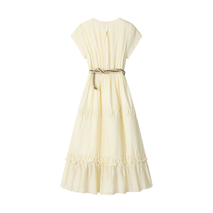 Midje Slim Fit Sommer Maxi Kjole 
