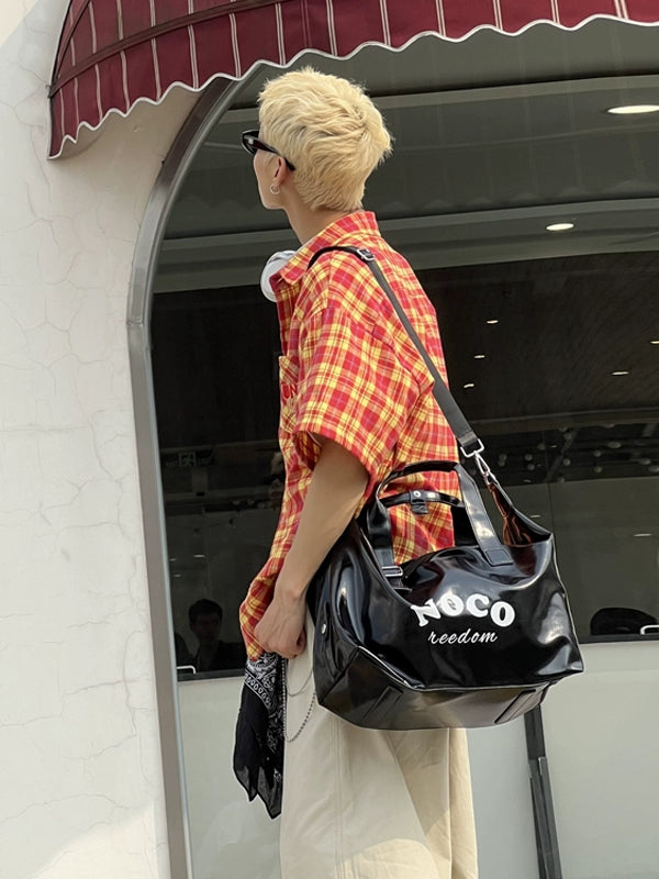 Large Capacity PU Shoulder Bag