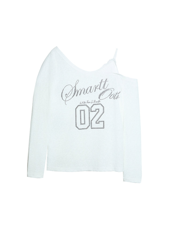 Off-Shoulder Loose Fit Top