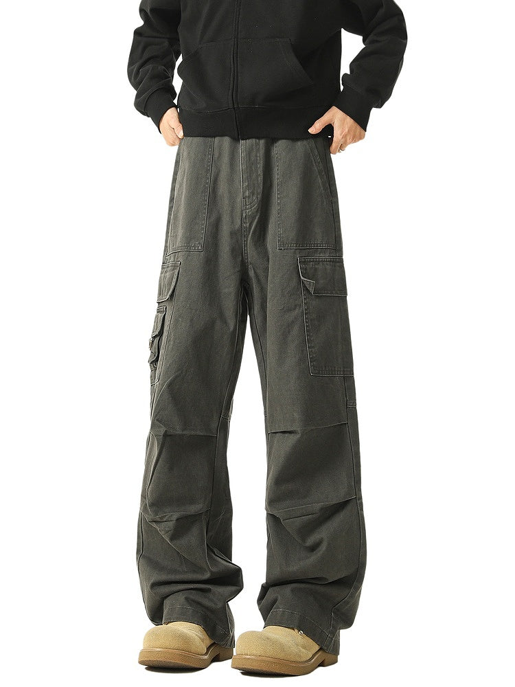 Pantalons cargo larges et amples 