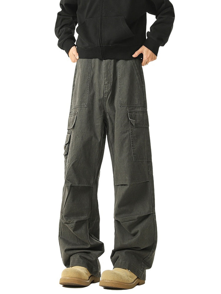 Pantalons cargo larges et amples 