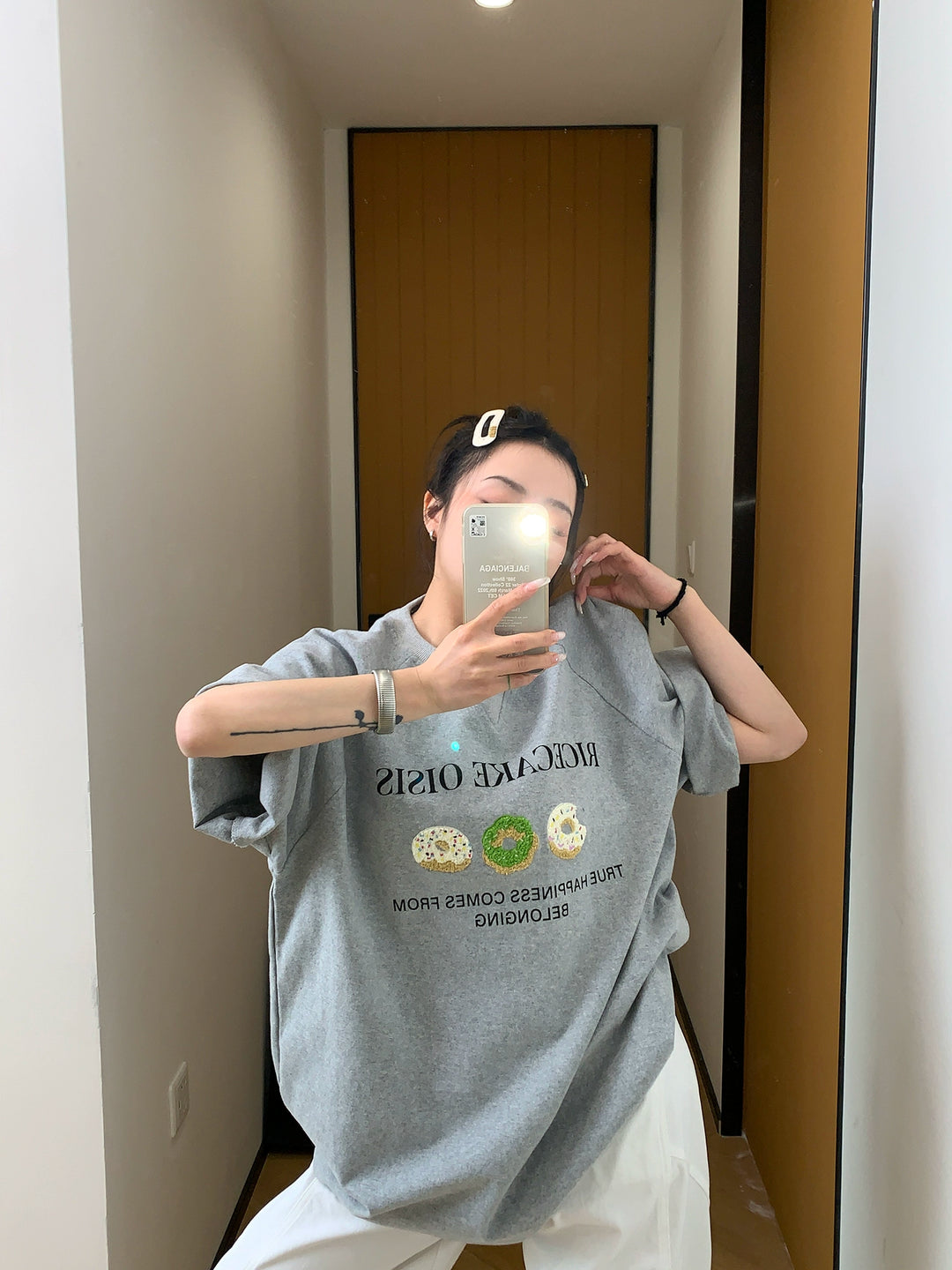 Cartoon Embroidery T-shirt