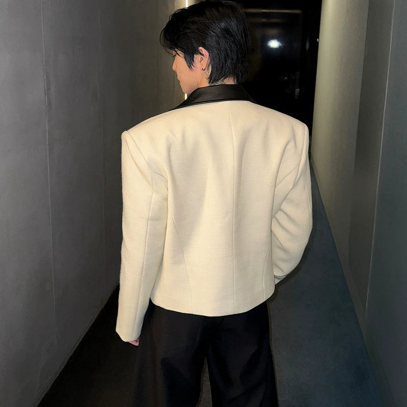 Quilted Lapel Short Jacket