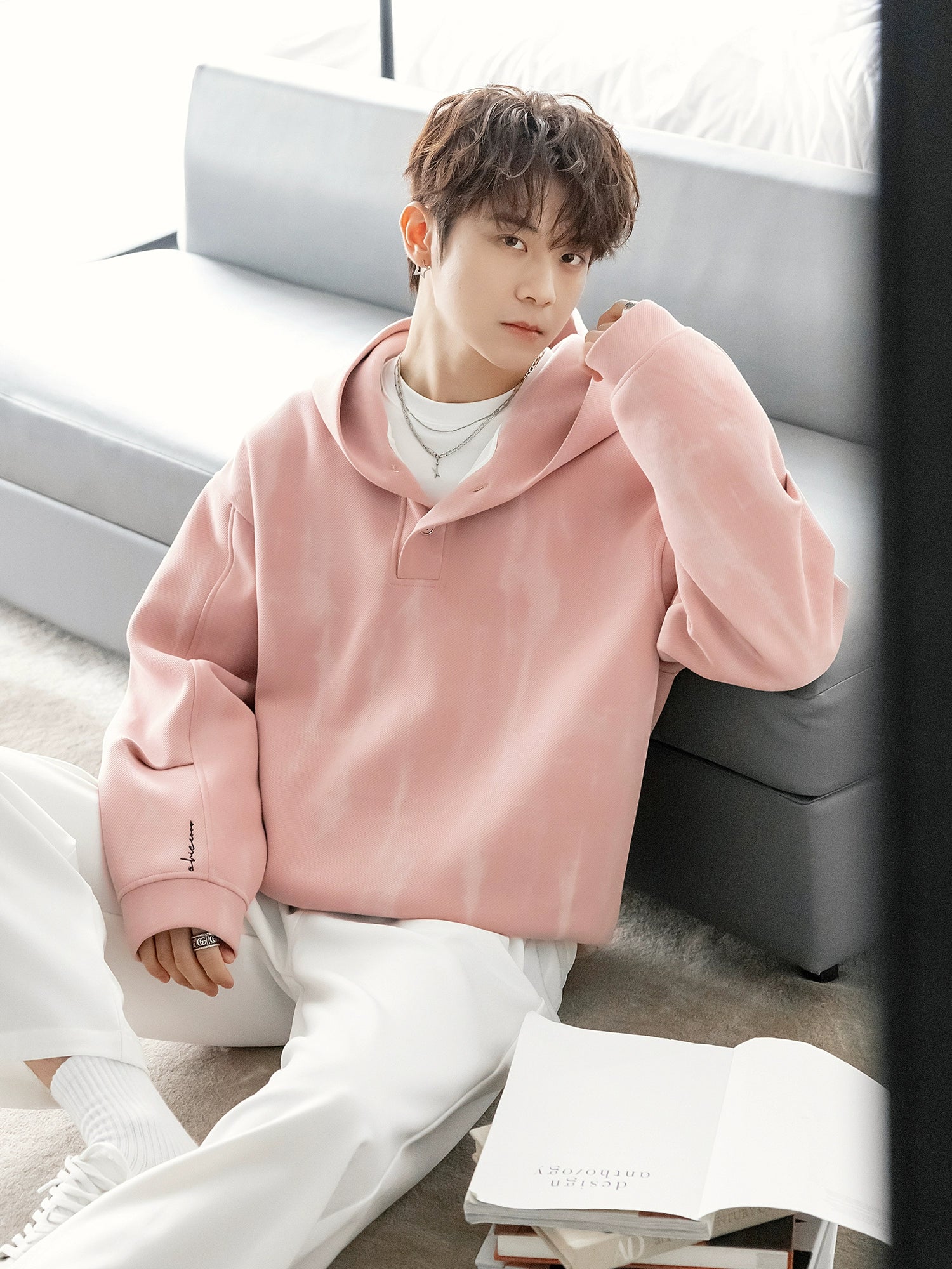 Niche Design Hooded Sweatshirt