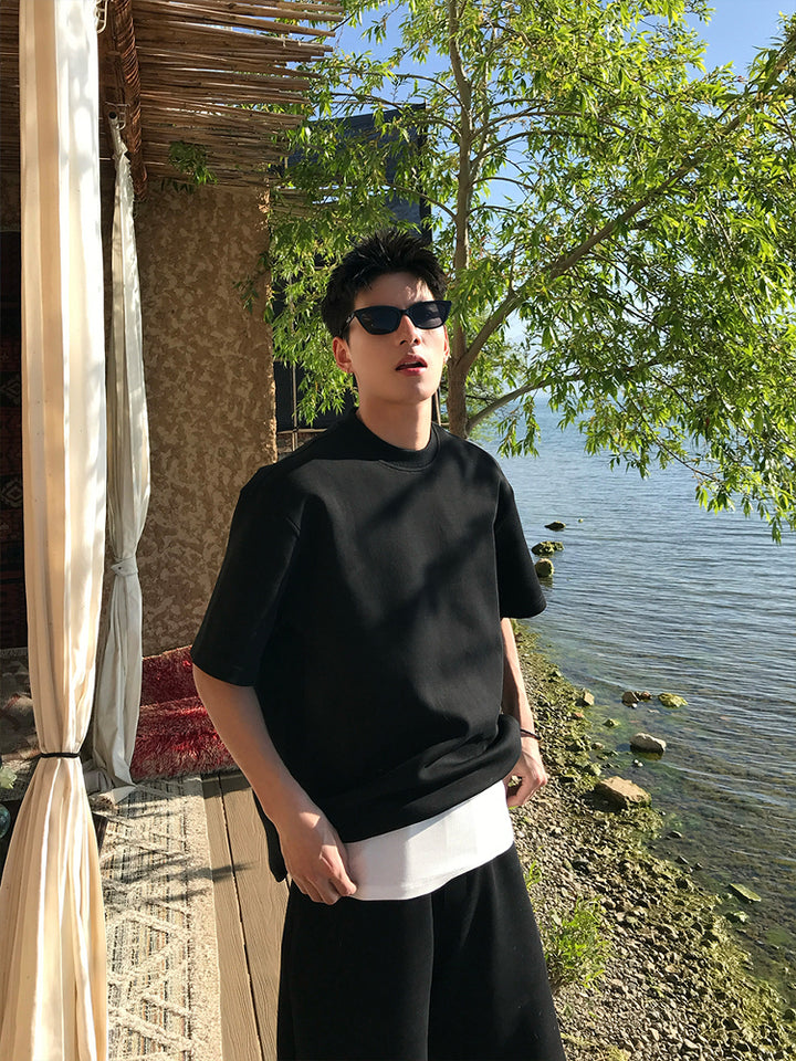 Cotton Round Neck Casual Sports Set