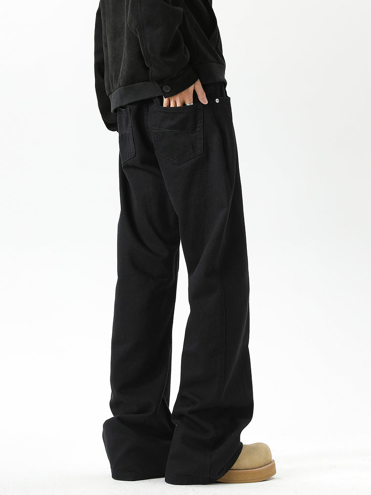 Street Style Loose Fit Flared Jeans