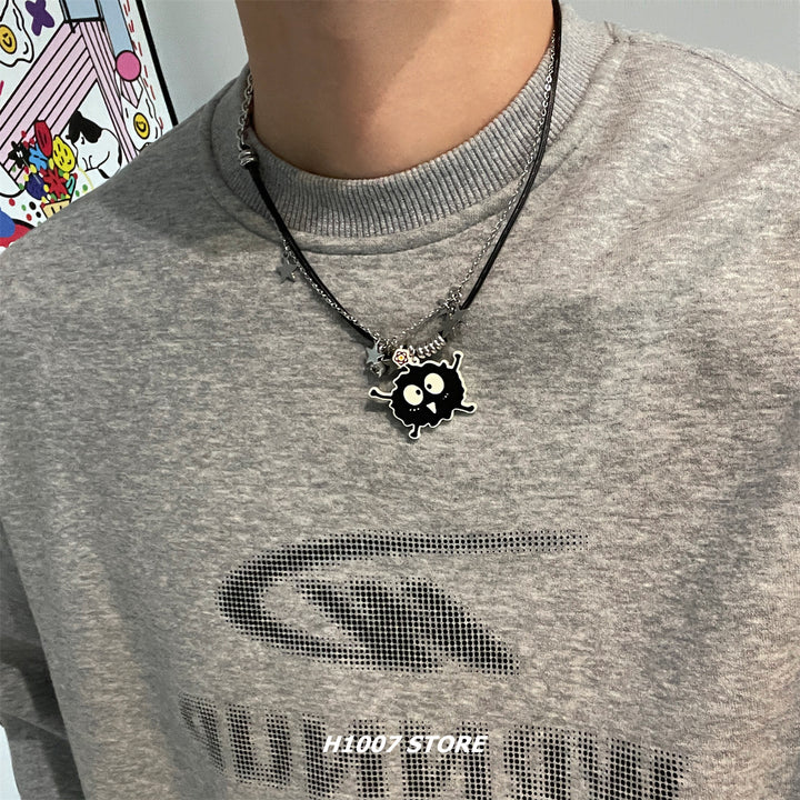 Beaded Hip-hop Style Clavicle Necklace