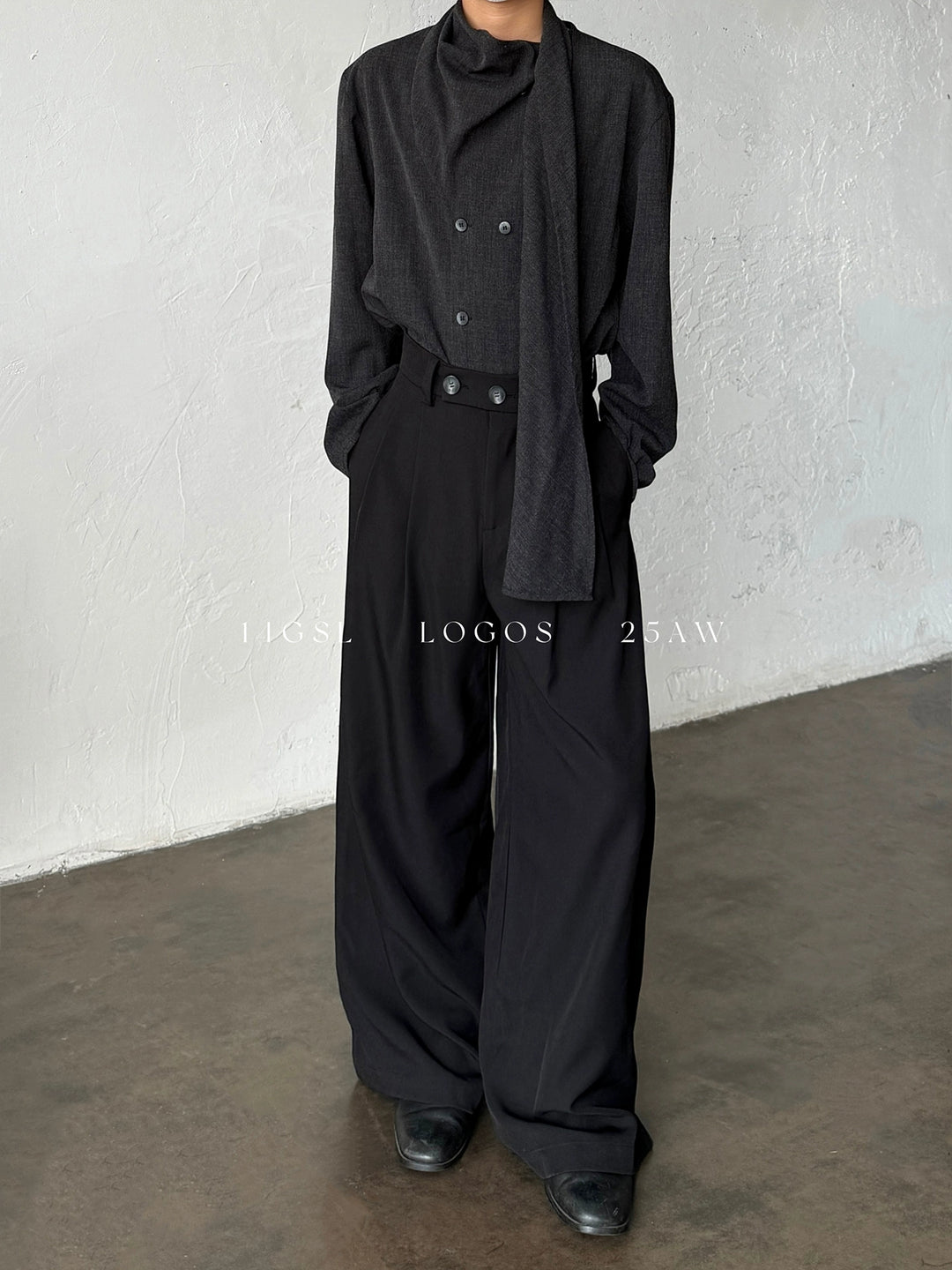 Minimalist Loose Straight Leg Pants