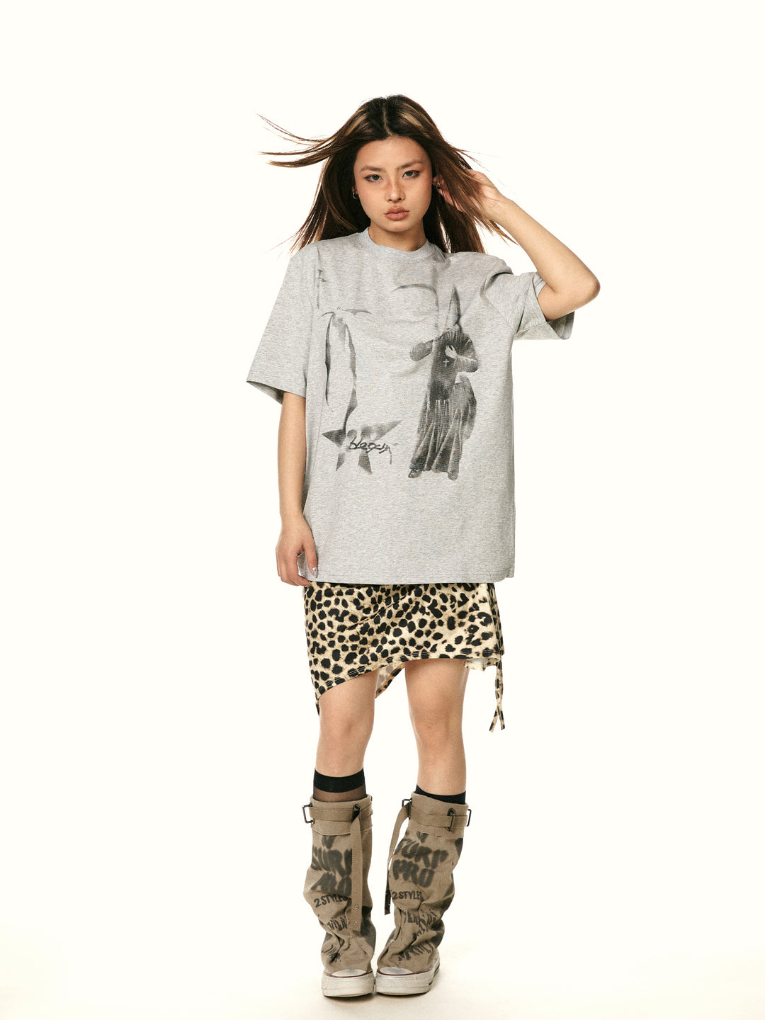 Retro Graphic Short-Sleeve T-Shirt