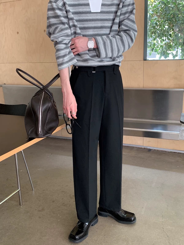 Minimalist Straight-Leg Pants