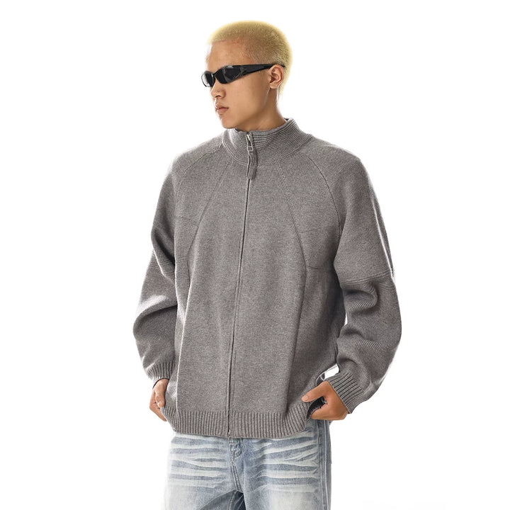 니트 집업 카디건 스웨터 자켓 