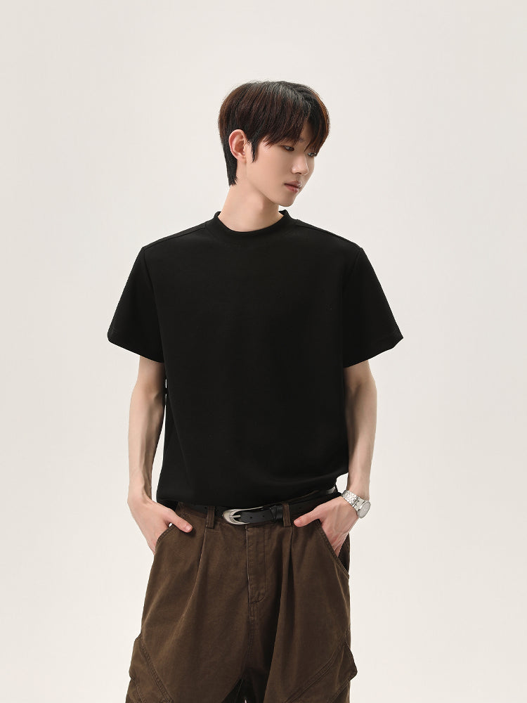 Basic Anti-Wrinkle Short-Sleeve T-Shirt