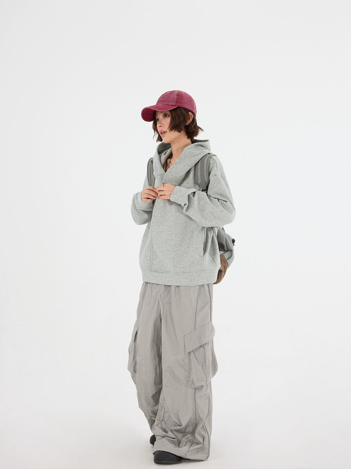 Retro buet cardigan hettegenser 