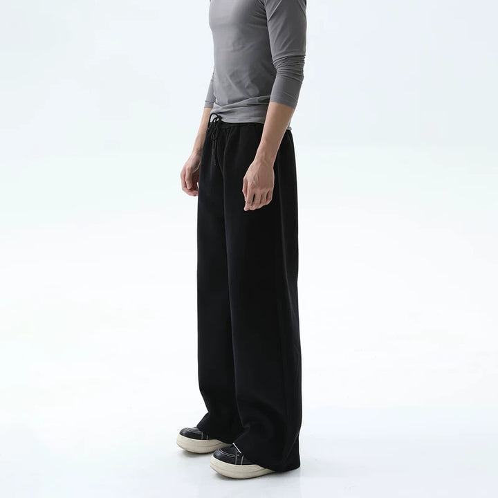 Drawstring Wrinkle-Resistant Sweatpants