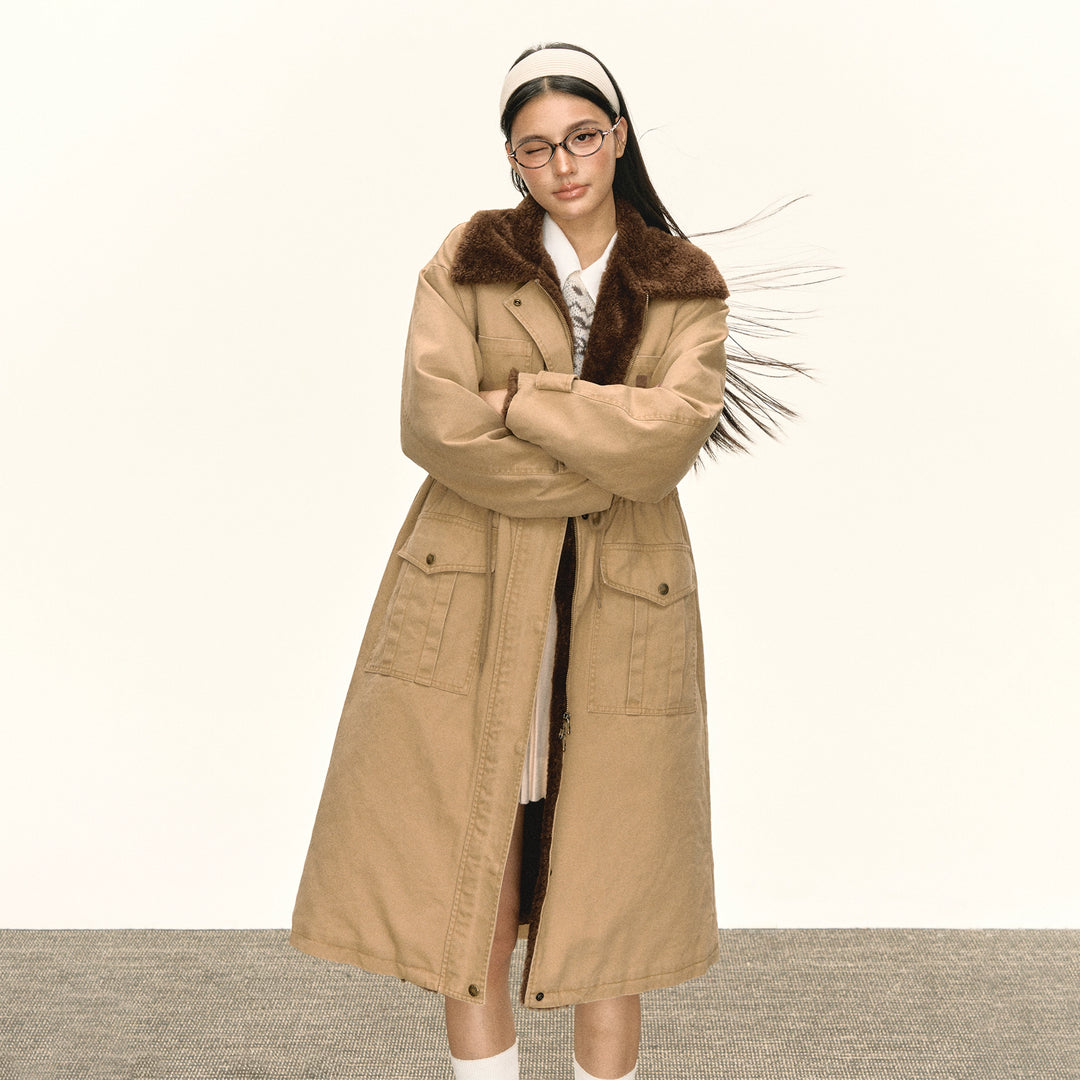 Retro Cotton Long Jacket