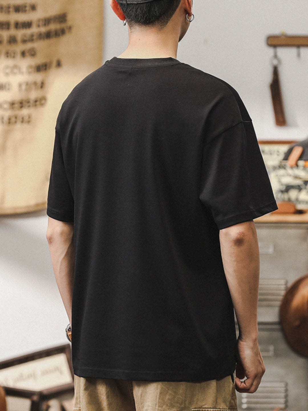 Outdoor Mountain Graphic Loose Fit T-shirt