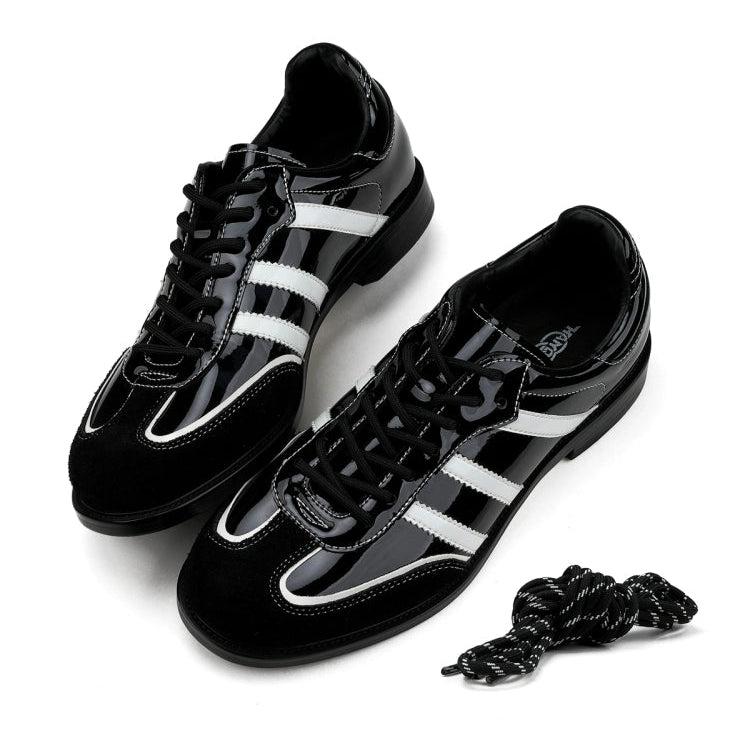 Zapatos de cuero casuales para commuters con teclas de piano 