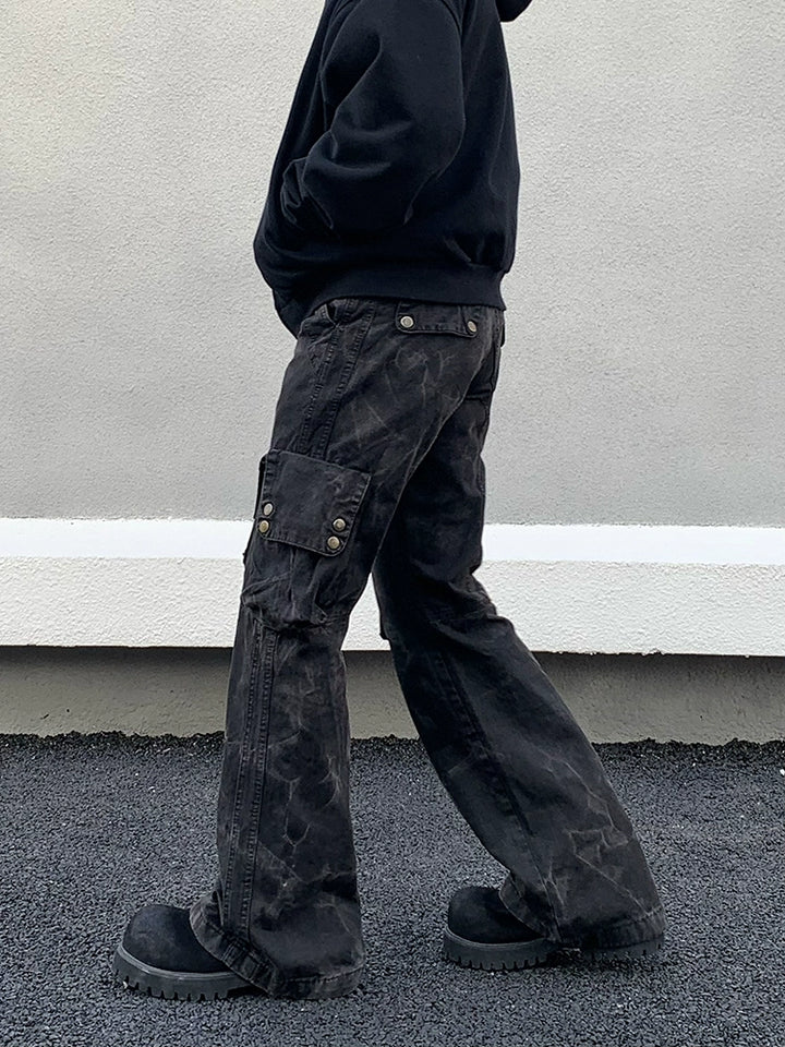 Straight-leg Cargo Jeans