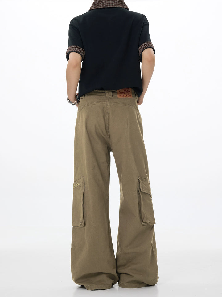 Straight Leg Cargo Pants