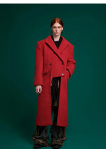 Splicing Deconstructed Wool Coat