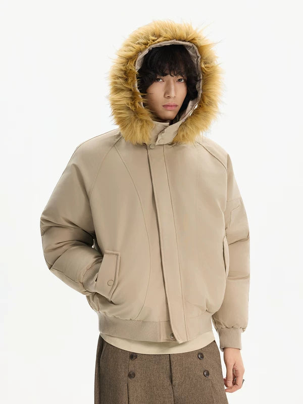 Fur Hood Winter Parka Jacket