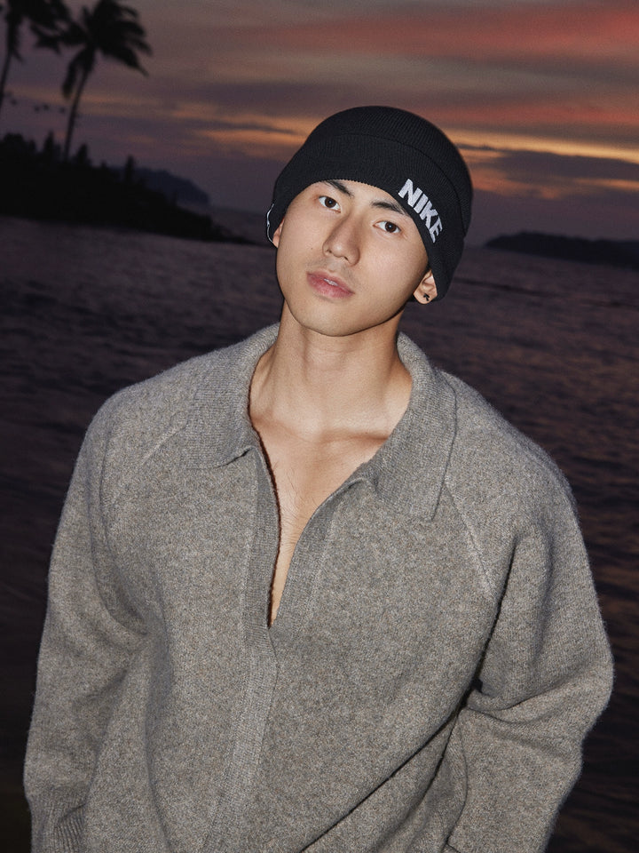 Knit Half-Zip Pullover