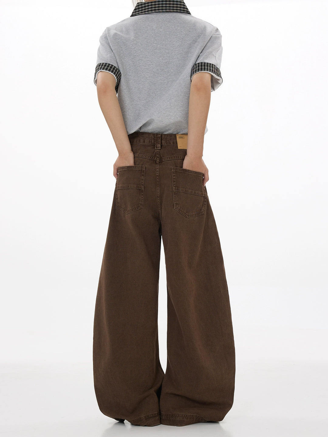 Loose Fit Straight Leg Pants